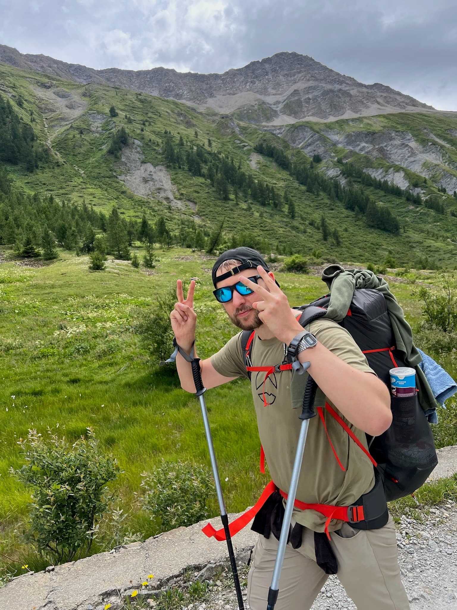 Adventure and running photos from Linus's training and adventures